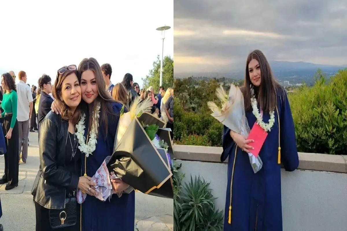 تیپ نگار استخر با دخترش در آمریکا+عکس
