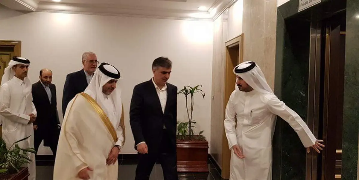 دیدار رئیسکل بانک مرکزی ایران با مقامات بانکی قطر