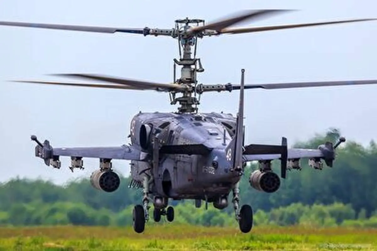 عملیات هلی کوپتر Ka-52 روسیه در انهدام دو تانک اوکراین+ فیلم