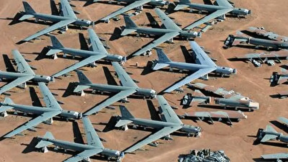 اینجا بزرگترین گورستان هواپیما در جهان است+ فیلم