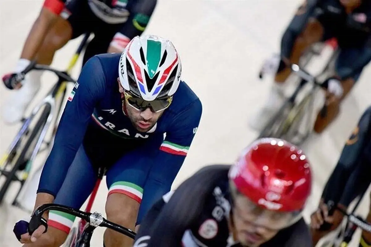 مدال طلای ایران در دوچرخه‌سواری پیست قهرمانی آسیا