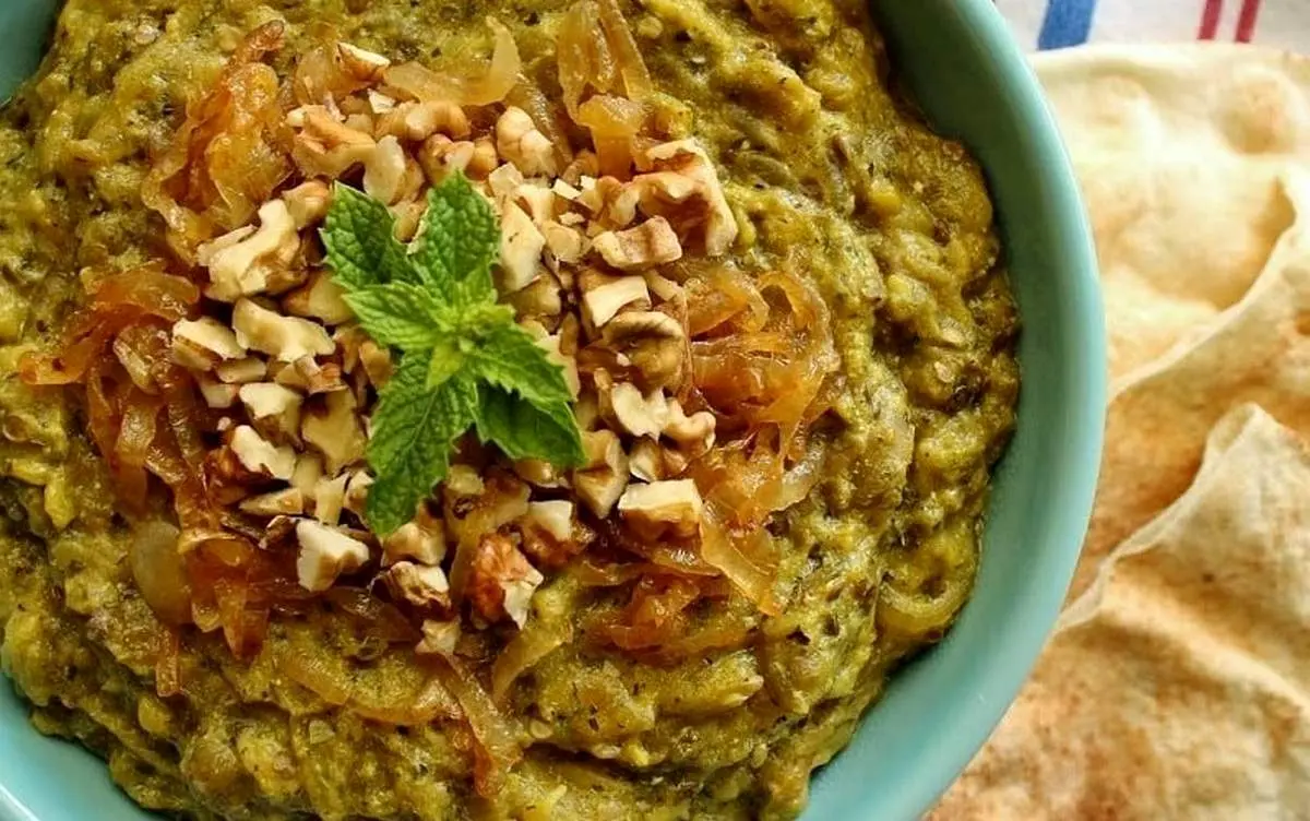روش پخت کشک و بادمجان به روش رستورانی