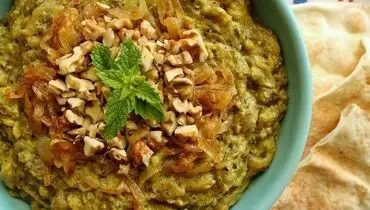 روش پخت کشک و بادمجان به روش رستورانی
