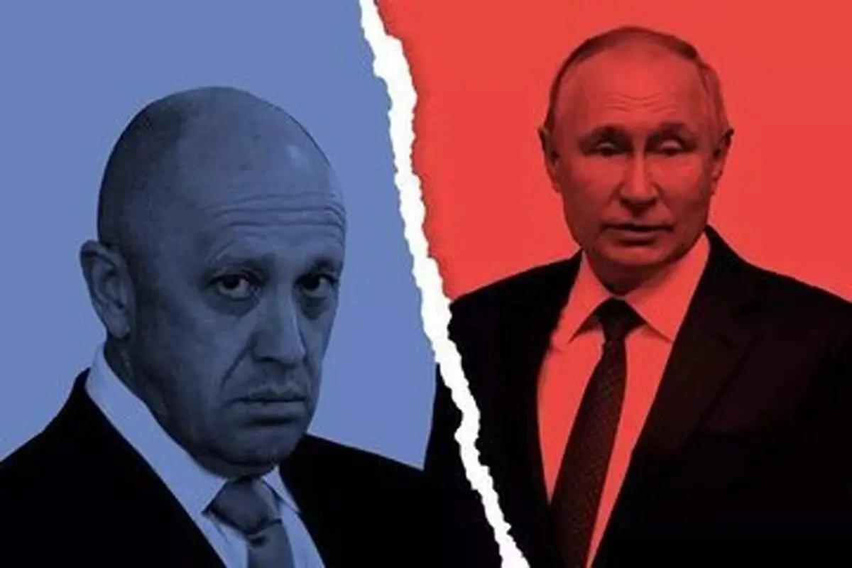 پریگوژین پوتین را زنده زنده می خورد!+ عکس