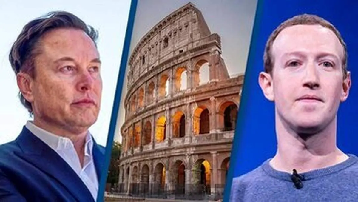دعوت دولت ایتالیا از ایلان ماسک و زاکربرگ برای مبارزه در کولوسئوم+ عکس