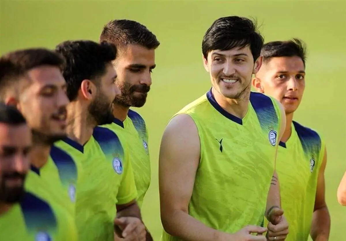 تمرین خبر ساز سردار آزمون در استقلال