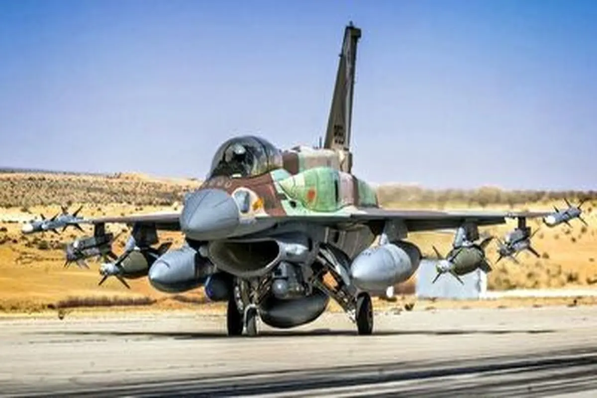 مانور بامداد امروز جنگنده F-16I سوفای اسرائیلی بر فراز جنین+ فیلم