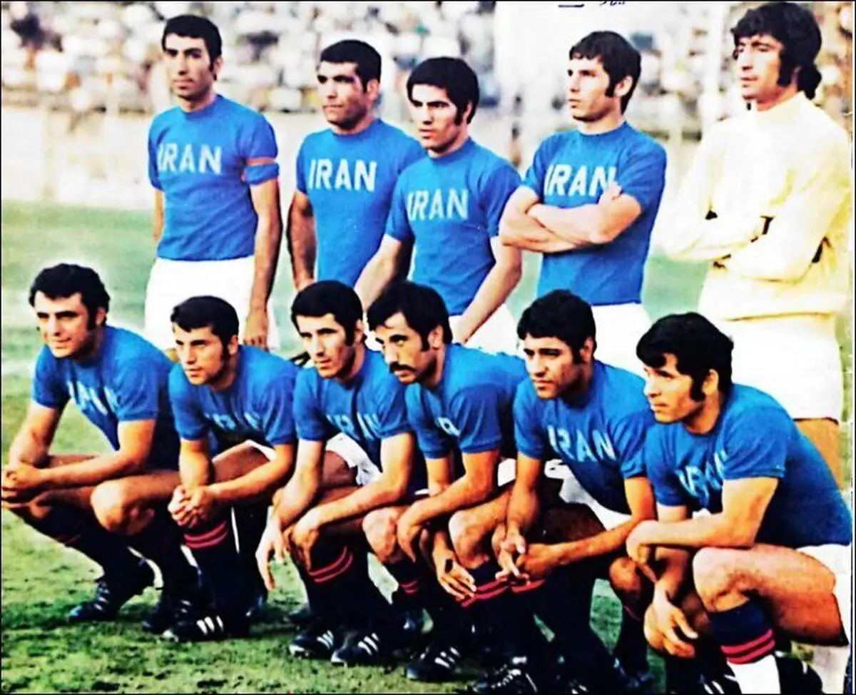 تیم ملی فوتبال ایران با پیراهن آبی!