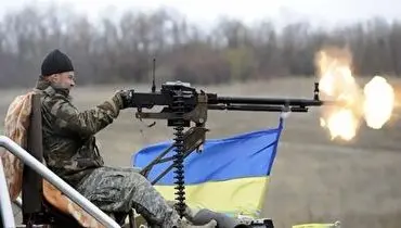 ساختن تیربار با استفاده از کلاشینکف، ابتکار جدید اوکراینی ها+ فیلم
