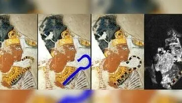 کشف چندین نقاشی مخفی در معابد مصر باستان+ عکس