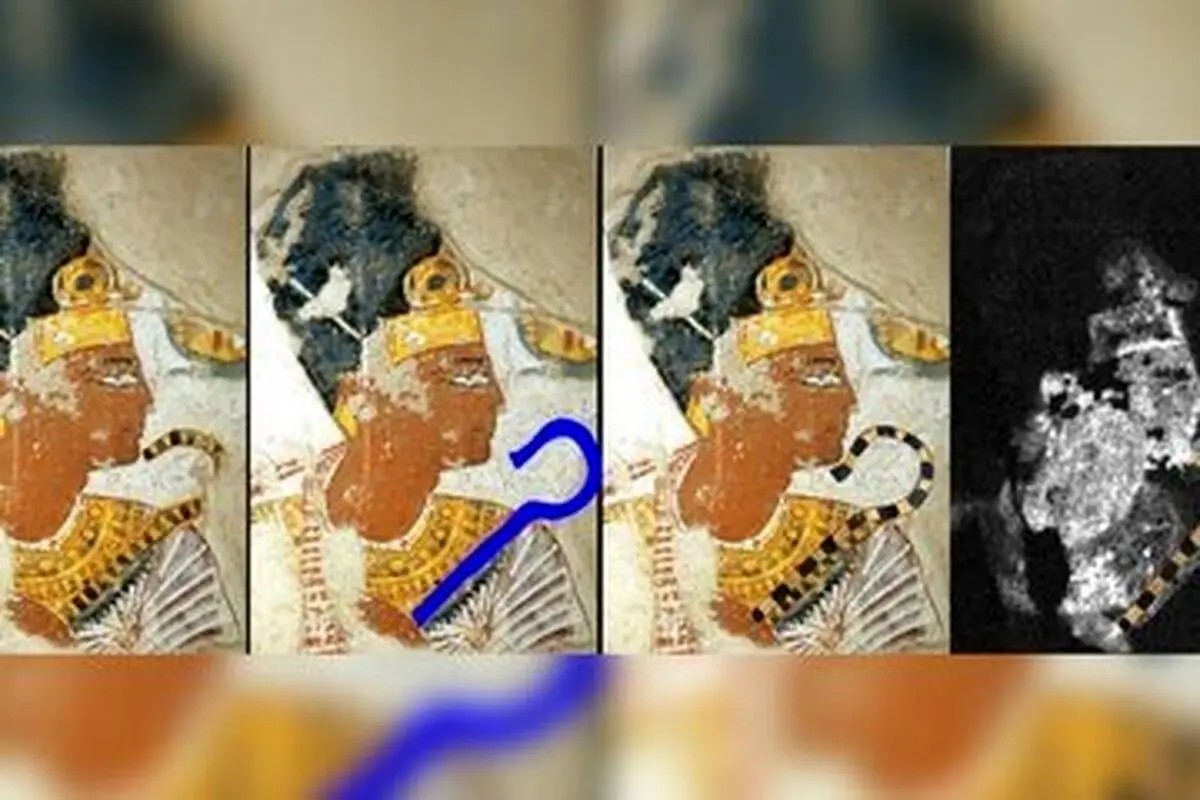 کشف چندین نقاشی مخفی در معابد مصر باستان+ عکس