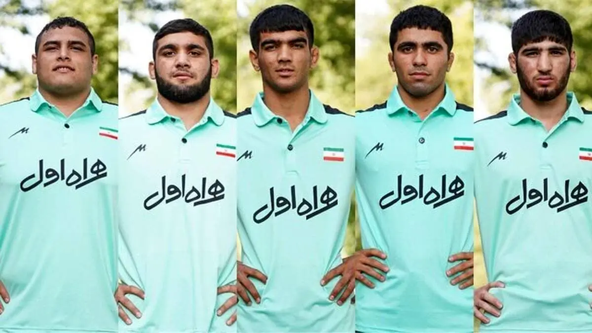 ۵ مدال برای کشتی فرنگی جوانان آسیا