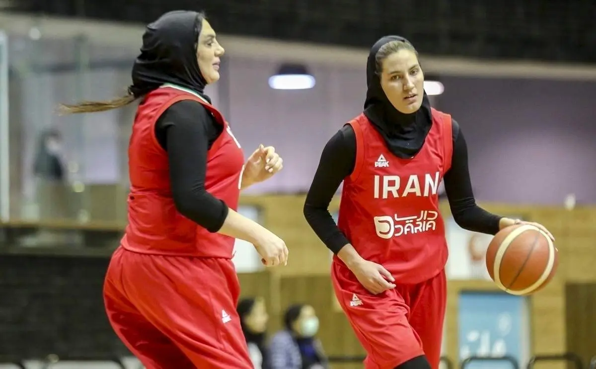 صعود تاريخى دختران بسكتبال ايران به فينال آسيا+عکس