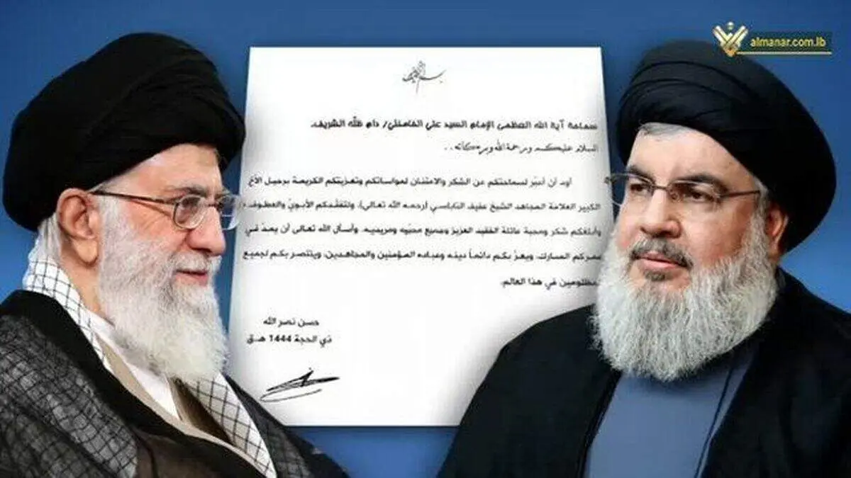 قدردانی دبیرکل حزب‌الله لبنان از رهبر انقلاب اسلامی