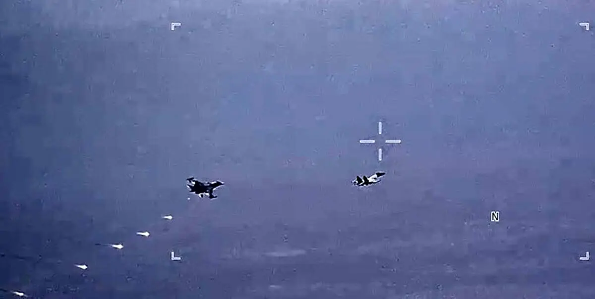 نقض حریم هوایی سوریه از سوی جنگنده‌های اف-16 آمریکا