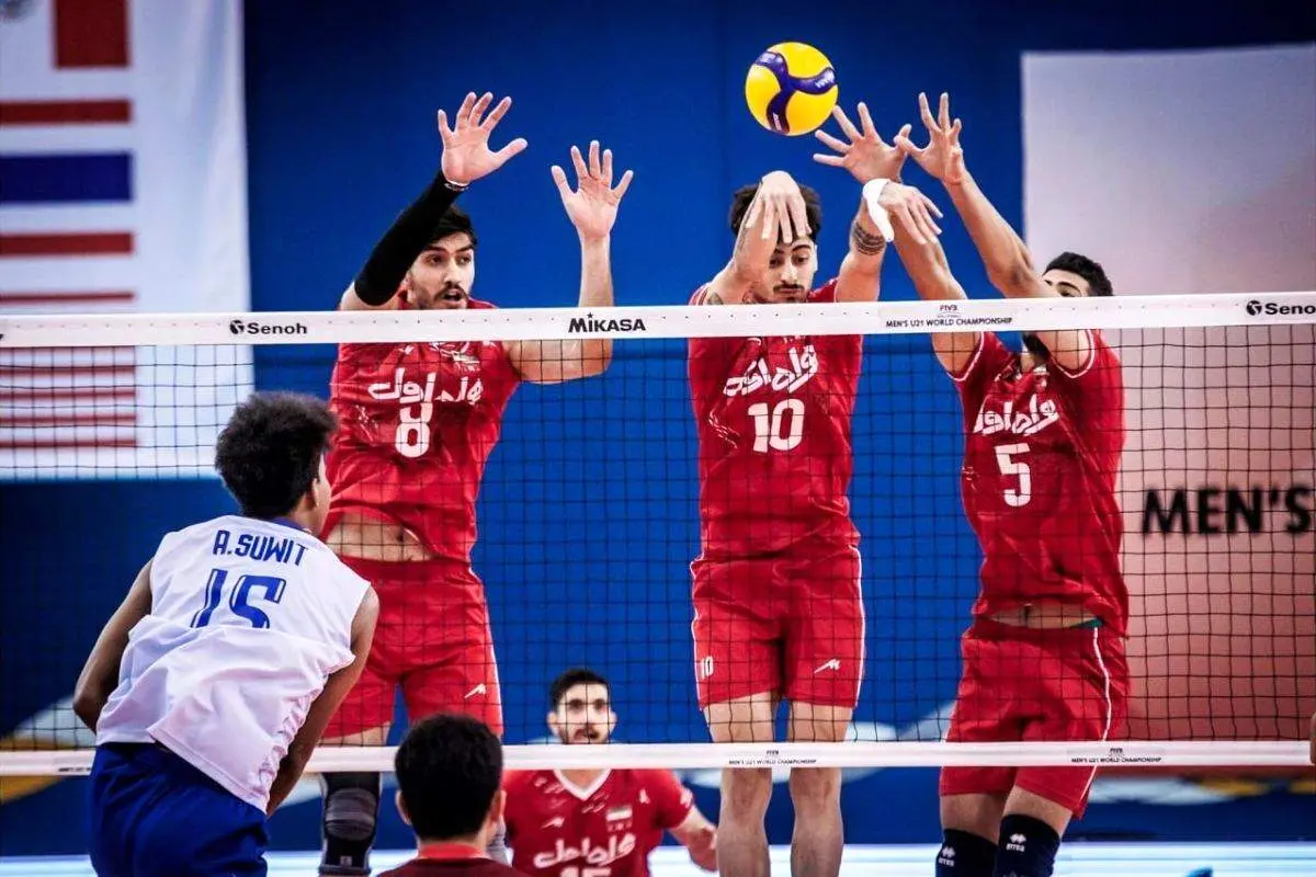 جوانان والیبال ایران بر سکوی قهرمانی جهان