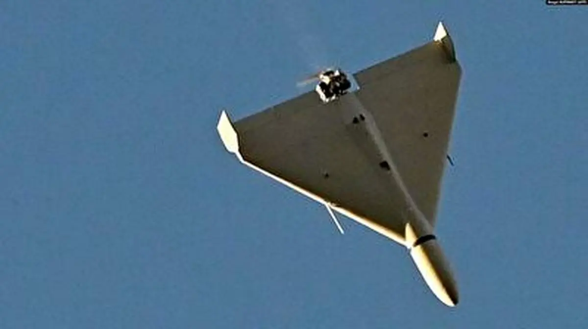 حزب الله لبنان از یک پهپاد انتحاری شبیه شاهد رونمایی کرد+ فیلم