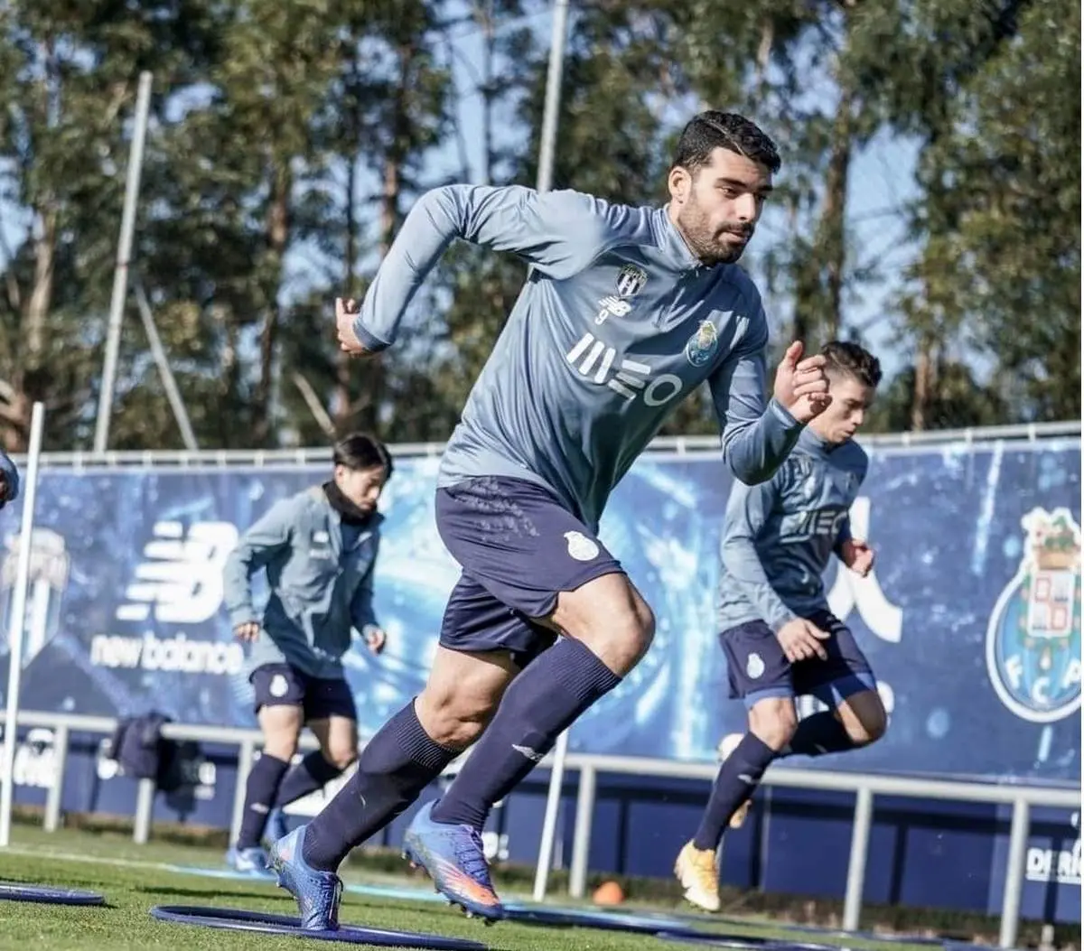 طارمی در تمرینات پورتو