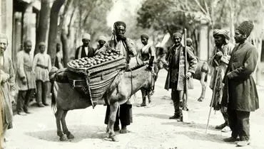 تصاویر باورنکردنی از بازار تهران در زمان قاجار+ عکس