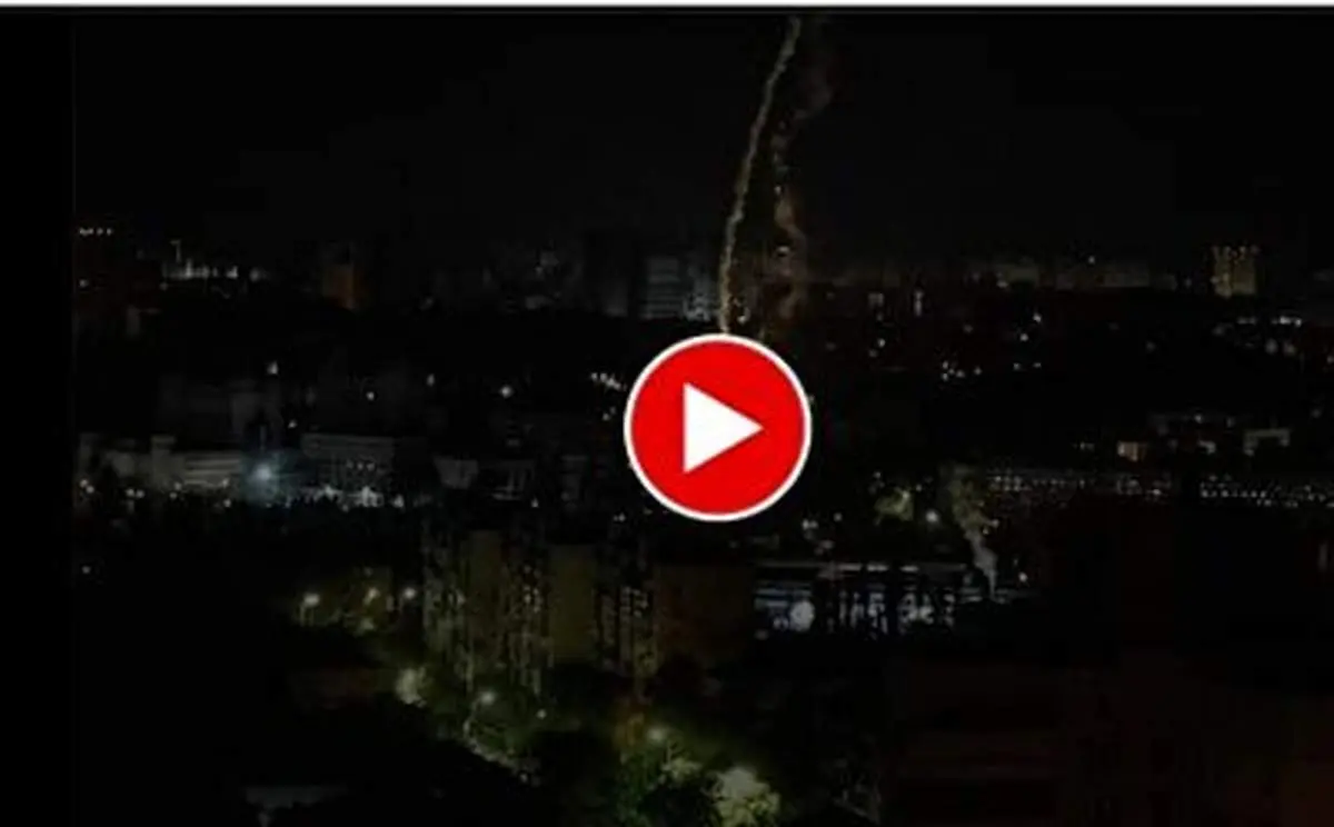 اولین تصاویر از حمله موشکی روسیه به انبار سوخت در نیکولایف+ فیلم