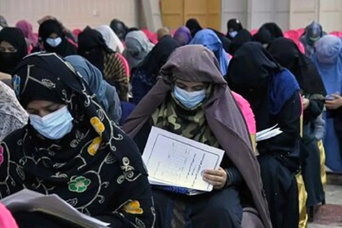 ممنوعیت شرکت زنان افغان در کنکور سراسری توسط طالبان