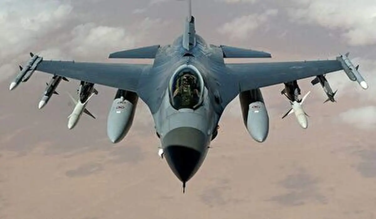 مانور بامداد امروز جنگنده F-16I سوفای صهیونیستی بر فراز جنین +فیلم