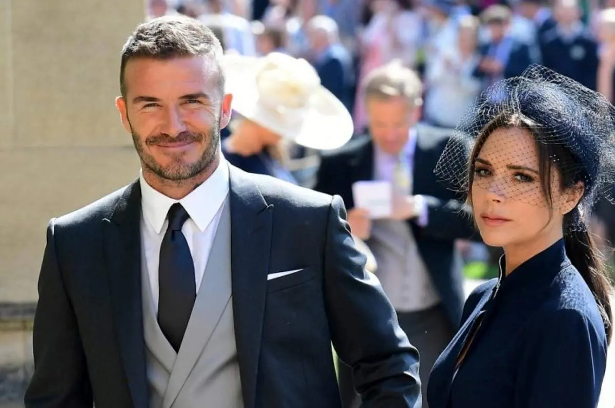 دیوید بکام اشک همسرش را درآورد