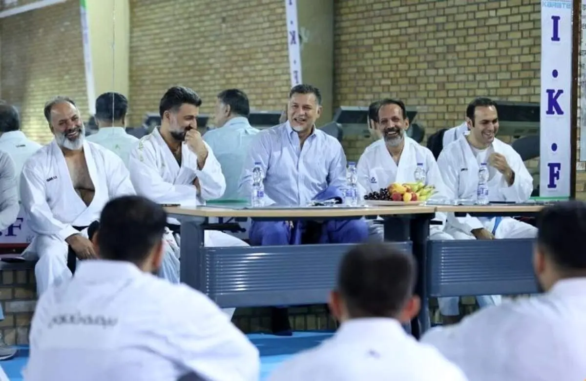 قول جالب علی دایی به ملی‌پوشان کاراته