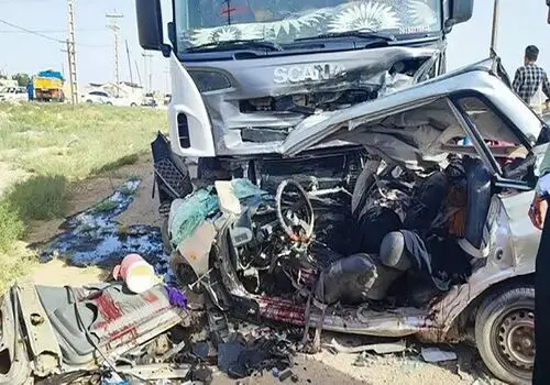 حادثه رانندگی برای خودرو وزیر صمت 