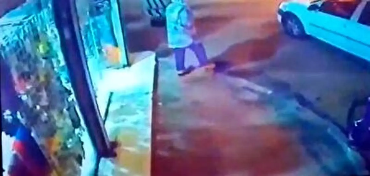 لحظه وحشتناک شلیک گلوله مرد قزوینی به صورت همسرش+ فیلم (۱۶+)