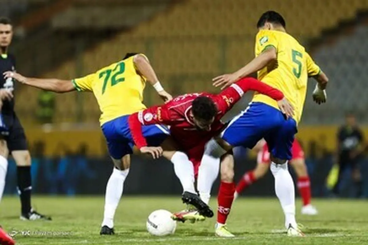 پیروزی پرسپولیس مقابل نفت آبادان در دیدار دوستانه