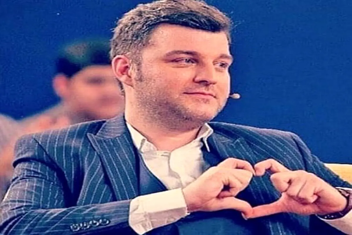 باربد بابایی با همان لبخند همیشگی در کنار خواننده معروف+ عکس