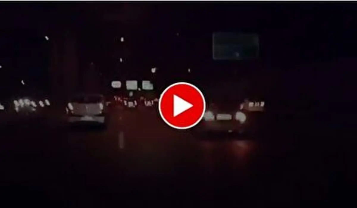 ویدئویی وحشتناک از لایی‌ کشی جنون‌آمیز راننده BMW در اتوبان صدر تهران