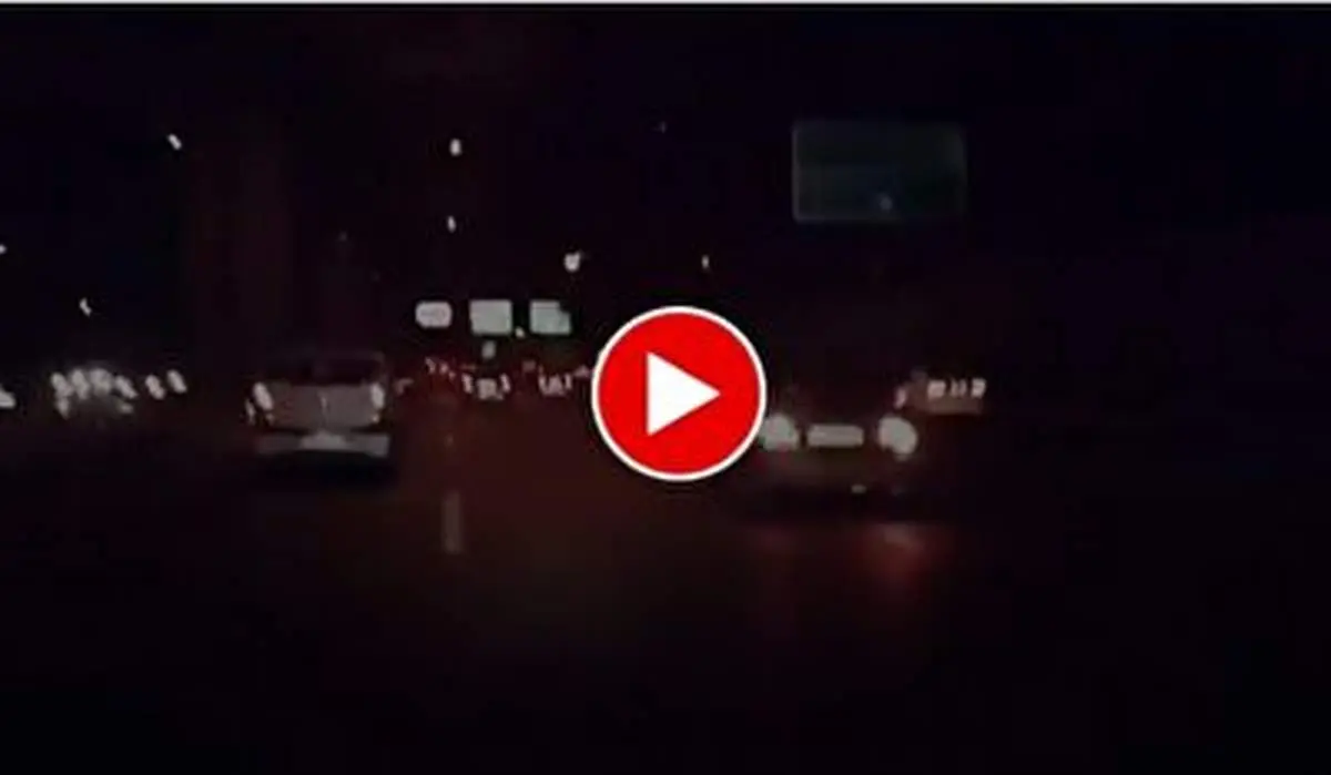 ویدئویی وحشتناک از لایی کشی جنونآمیز راننده BMW در اتوبان صدر تهران