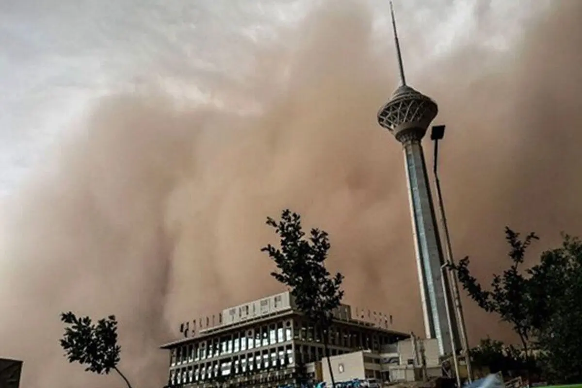 هشدار به تهرانی ها؛ افزایش ذرات آلاینده و وزش باد شدید