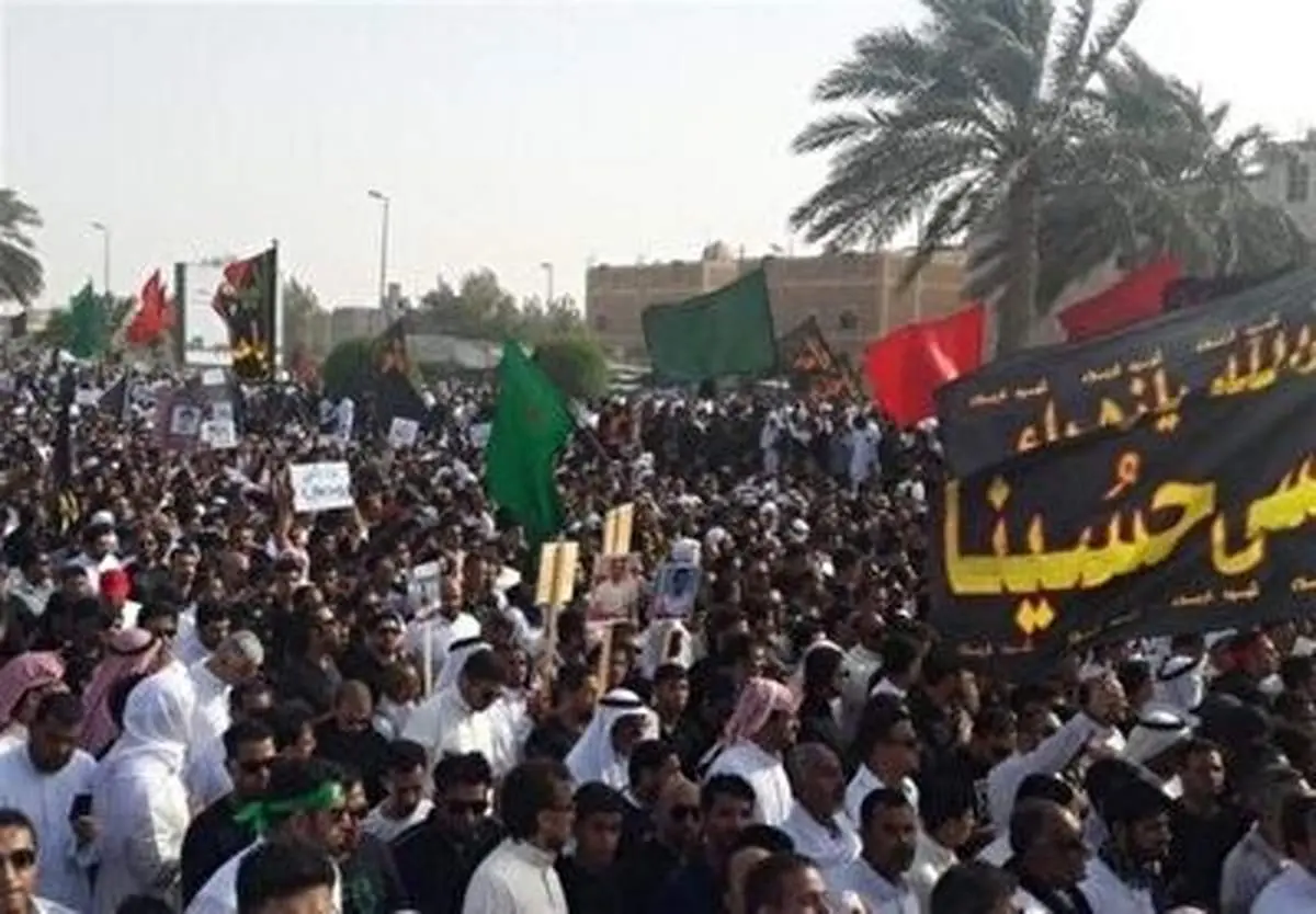 عزاداری باشکوه شیعیان قطیف عربستان+ فیلم