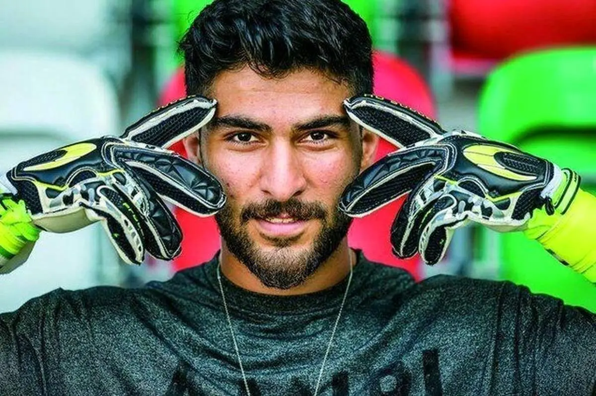 دروازه‌بان معروف ایرانی و تیم ملی رسما مدل شد!+ عکس