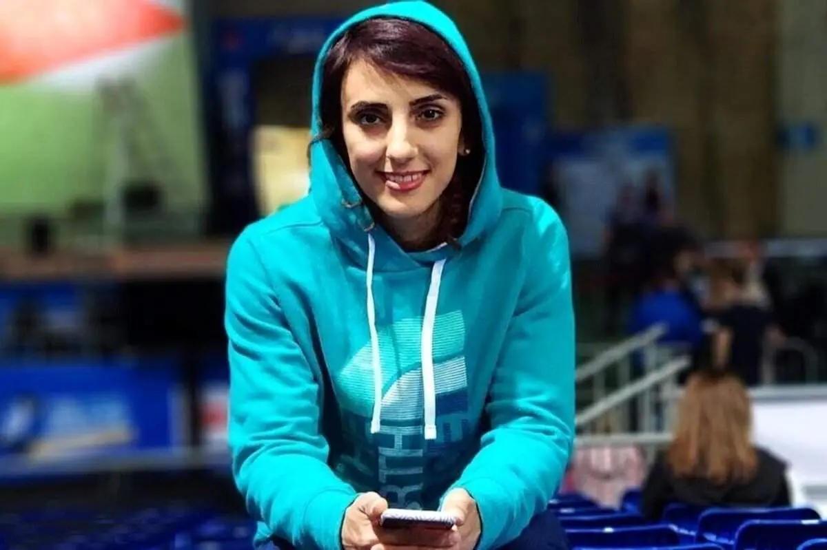 استایل جالب توجه بانوی سنگ نوردی ایرانی+ تصاویر