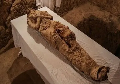 حرف زدن مومیایی سه هزار ساله وایرال شد+فیلم