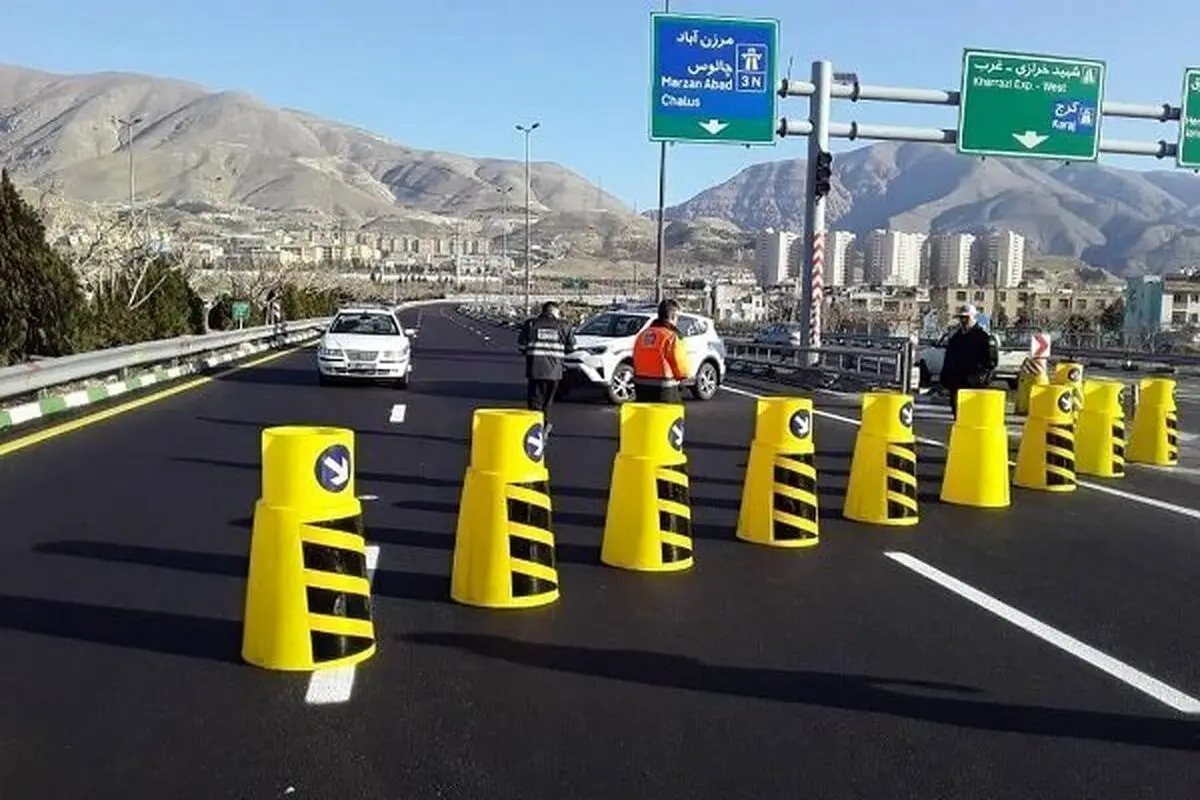 جاده چالوس و آزادراه تهران-شمال همچنان مسدود است