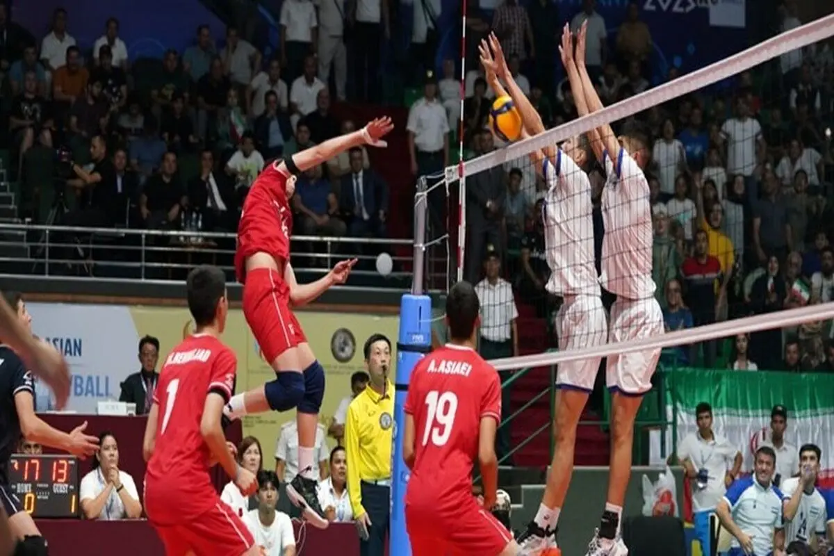والیبال ایران در سکوی قهرمانی آسیا