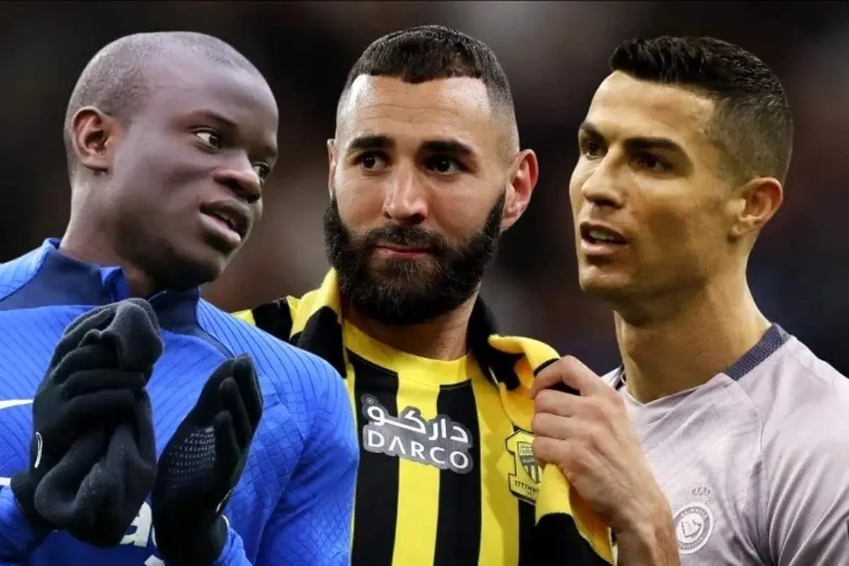 ۱۰ فوتبالیستی که بیشترین دستمزد را در لیگ عربستان می‌گیرند