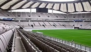 بارش شدید باران و شرایط عجیب ورزشگاه پیش از دیدار من سیتی و اتلتیکو+ فیلم