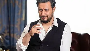 گریم جدید جواد عزتی سوژه عکاسان شد!+ عکس