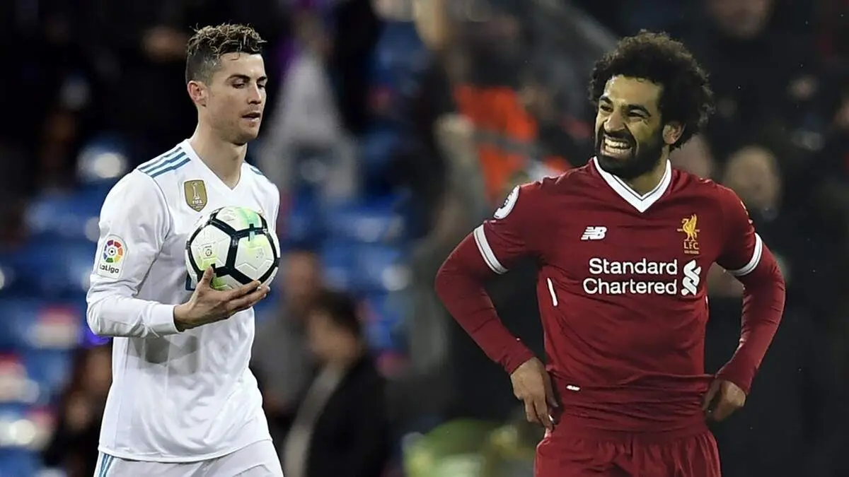 رقابت خبر ساز رونالدو و محمد صلاح+عکس