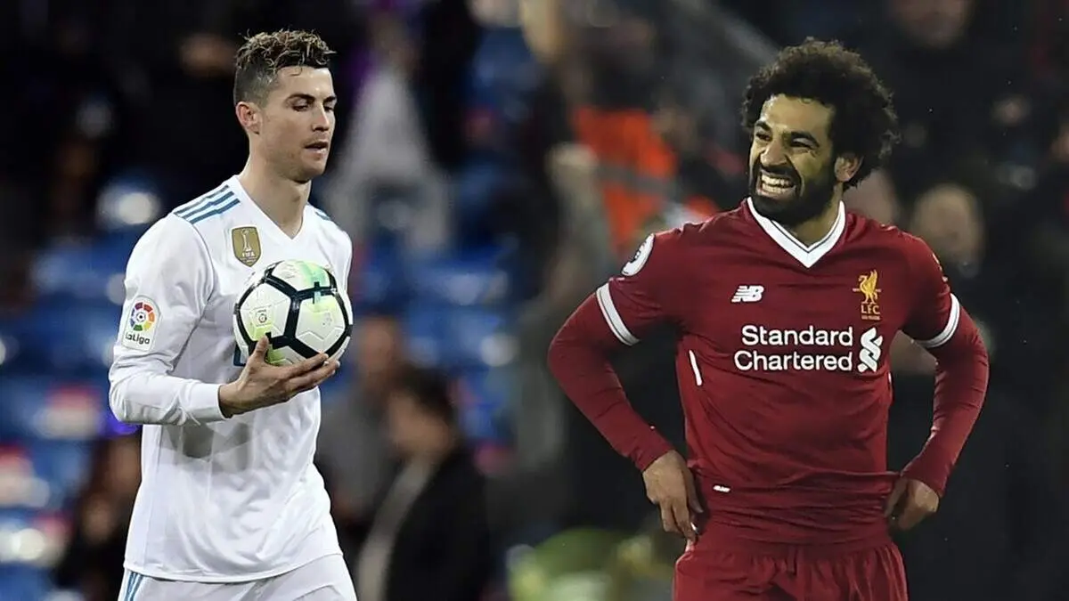 رقابت خبر ساز رونالدو و محمد صلاح+عکس