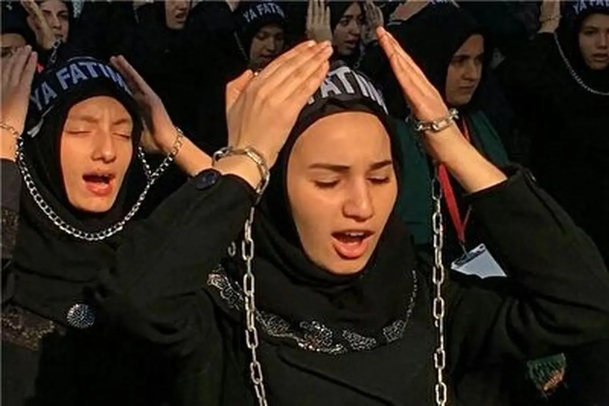 عزاداری زیبای بانوان در ترکیه +فیلم