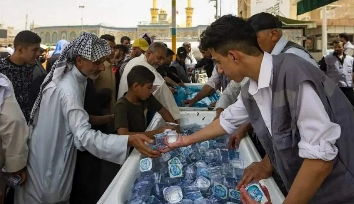 استفاده از آب سالم و بهداشتی در پیاده‌روی اربعین+ اینفوگرافیک