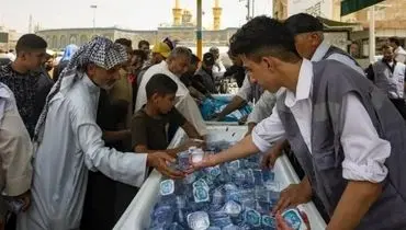 استفاده از آب سالم و بهداشتی در پیاده‌روی اربعین+ اینفوگرافیک