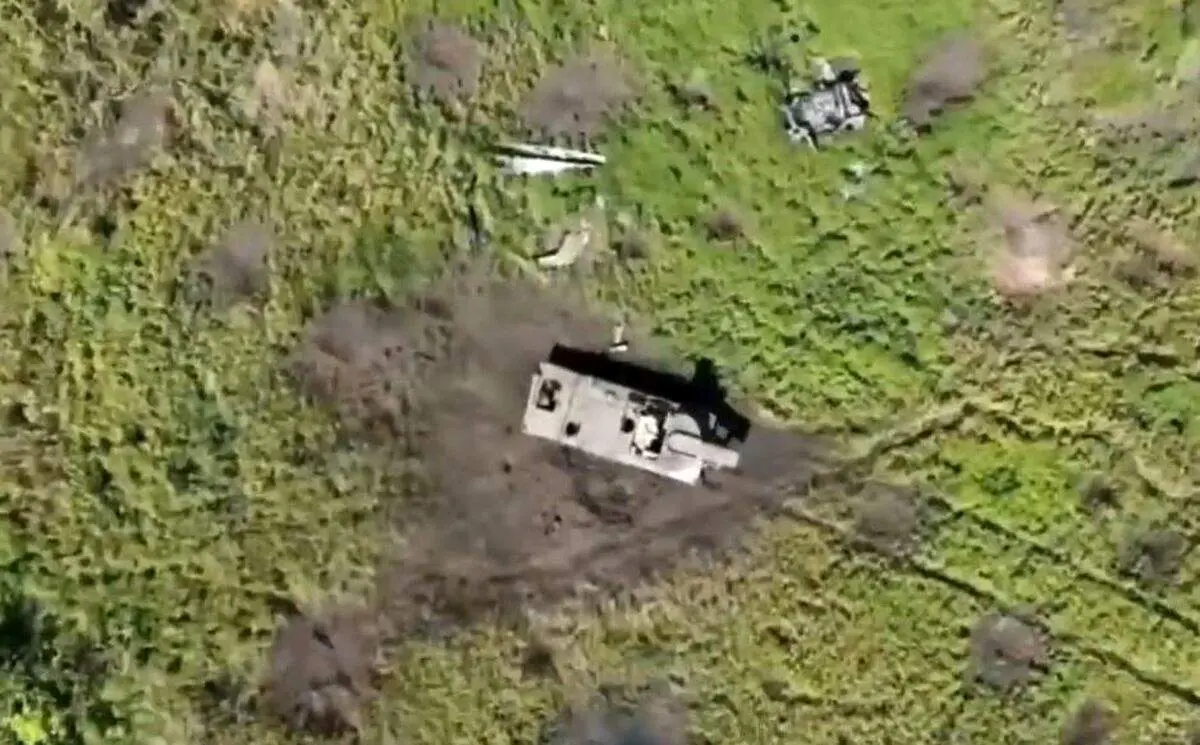 زاویه حیرت انگیز از قدرت تخریب پهپادهای بمب افکن+ فیلم